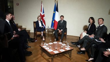 Френският президент Еманюел Макрон е приятел на Великобритания заяви днес
