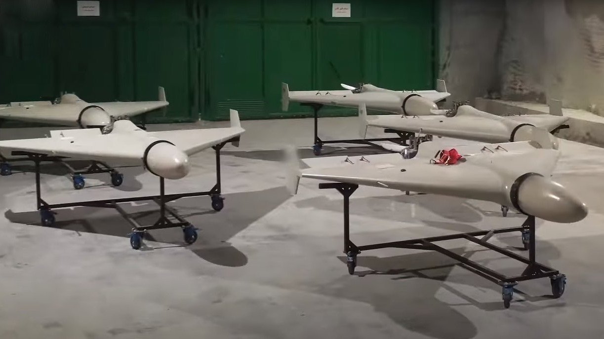 Така изглеждат иранските дронове "Шахид-136"