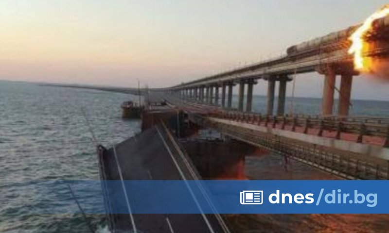 ФСБ публикува резултатите от разследването на експлозията на Кримския мост.