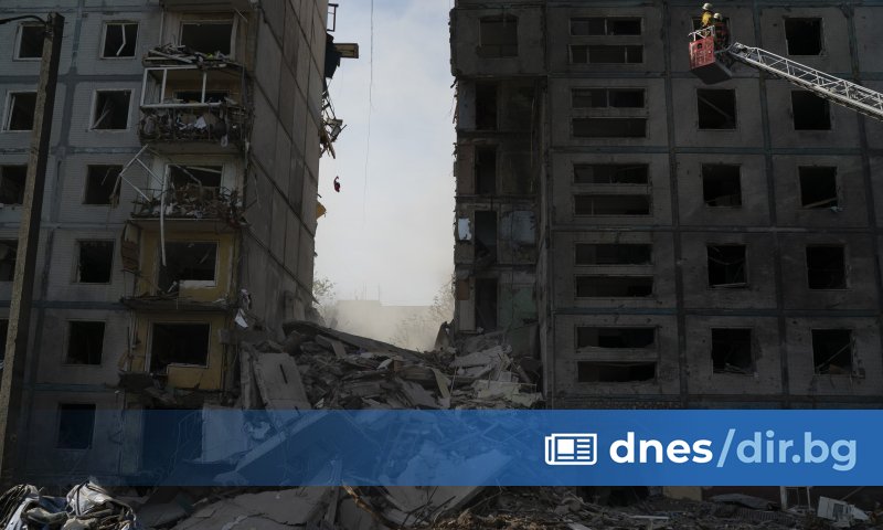 При руска атака срещу град Запорожие снощи са били нанесени