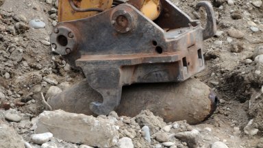 След откриване на бомба от Втората световна война на близо