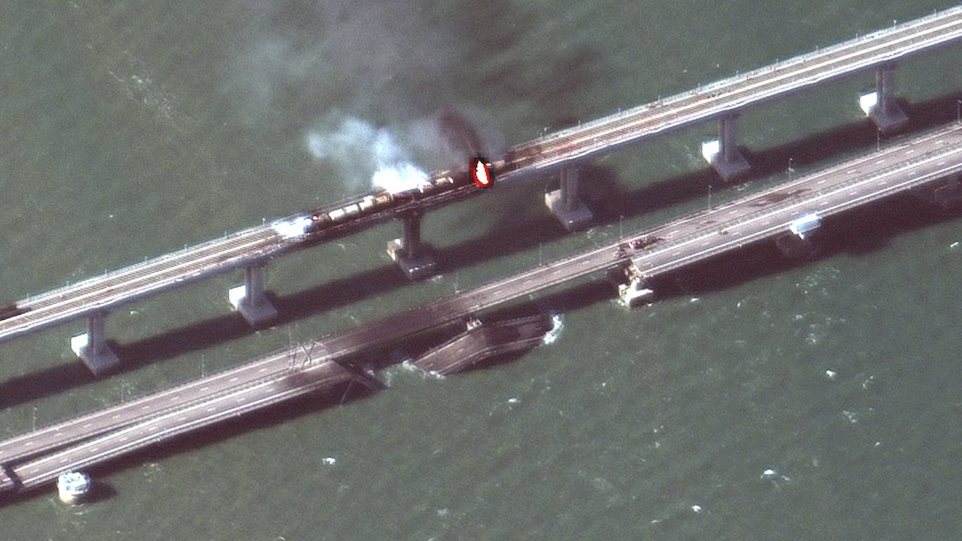 СГП се самосезира заради експлозията на Кримския мост, МВР и ДАНС проверяват руските твърдения