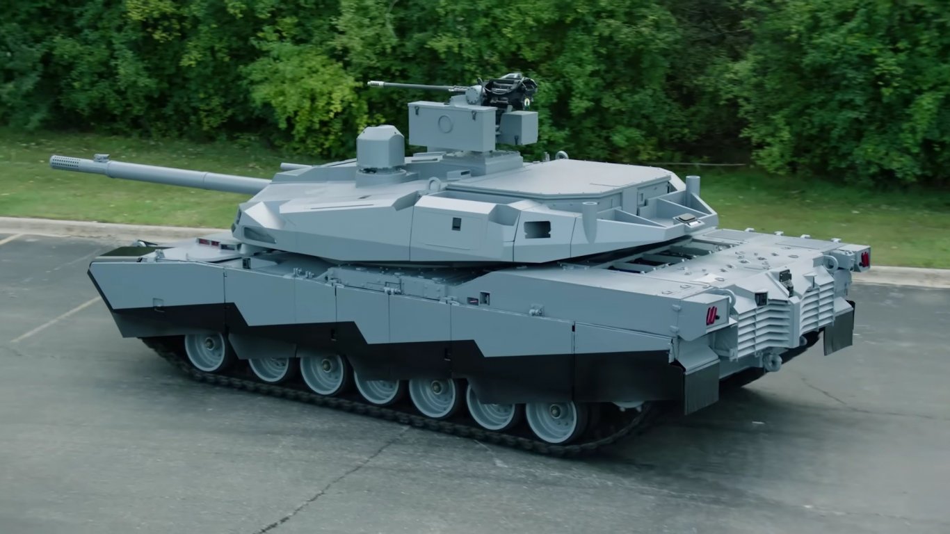САЩ показа най-новия си танк (видео)