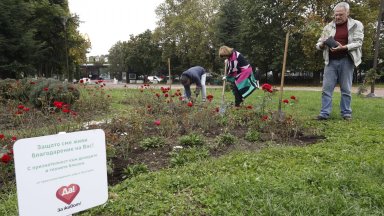 В знак на почит и благодарност към донорите и техните