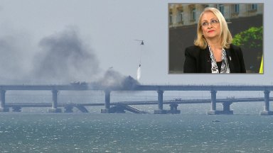 Няколко дни по рано експлозията на Кримския мост отново сложи на
