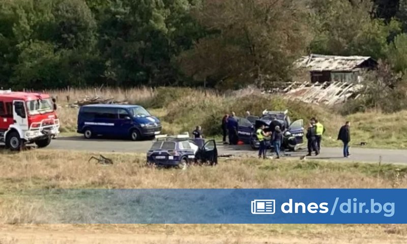 Две коли на жандармерията се сблъскаха челно на пътя Царево-Малко