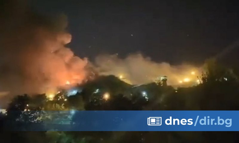 Най-малко осем души са ранени при пожар, предшестван от бунт