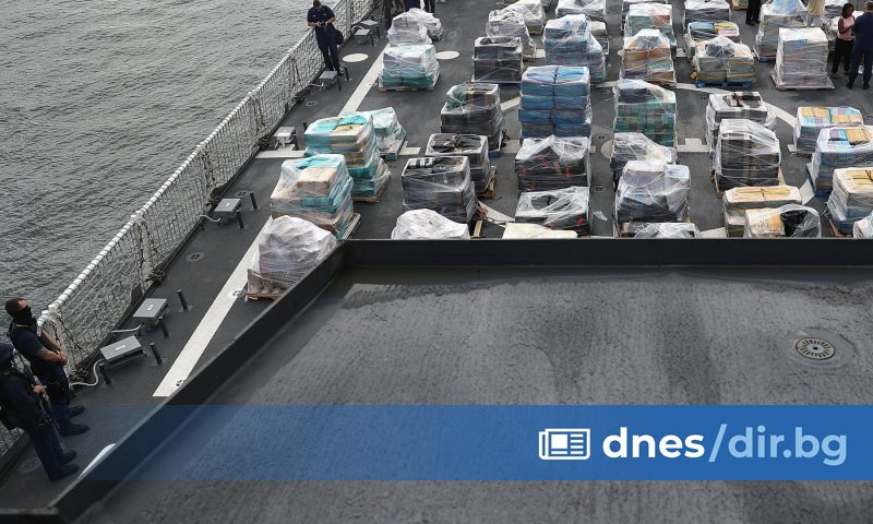 Повече от шест тона кокаин, идващи от Суринам, бяха открити