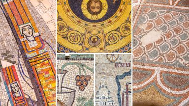 Маршрут на мозайките в София показва 12 обекта от различни