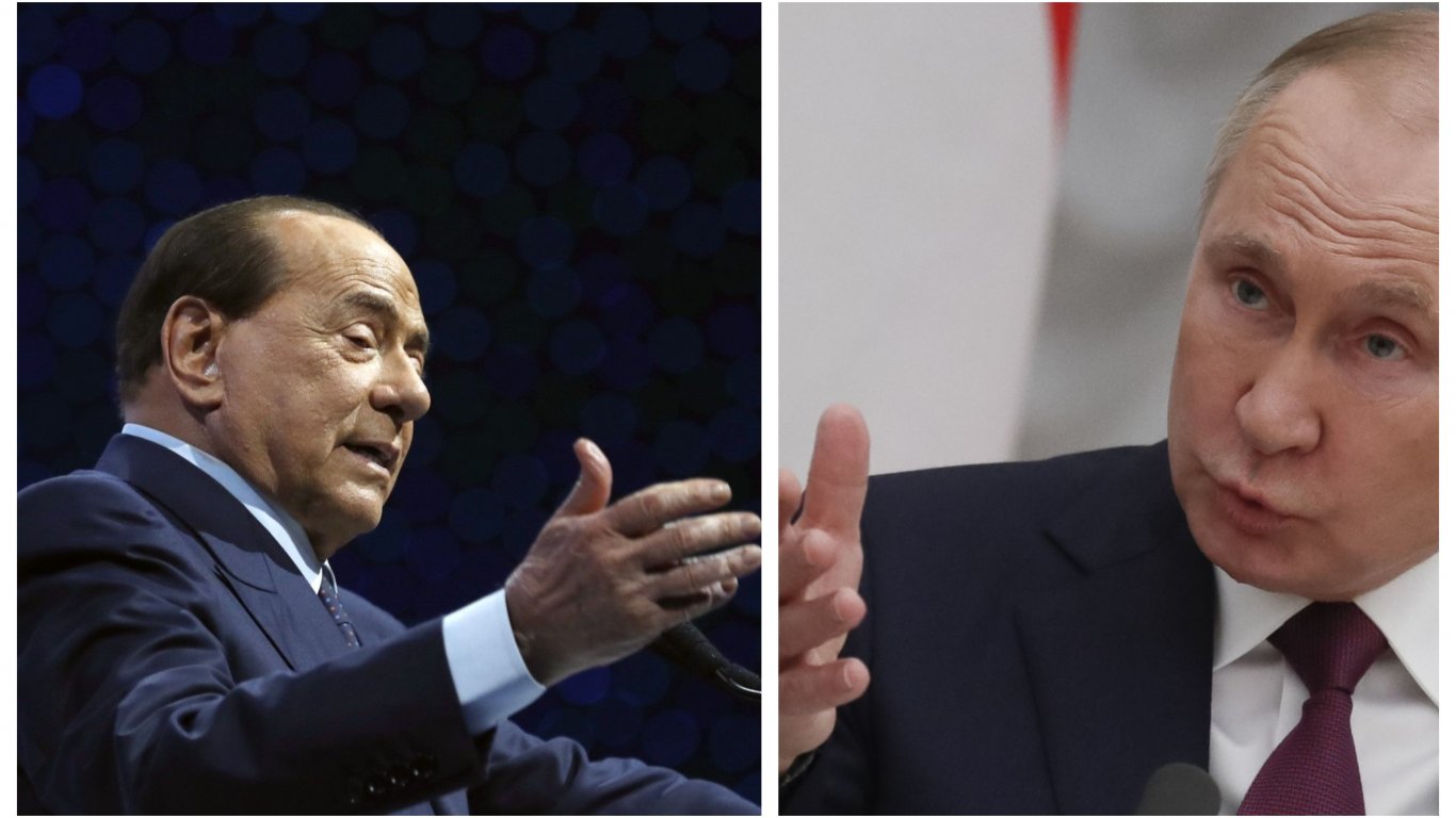 Берлускони в таен запис: Западът вече е във война с Русия