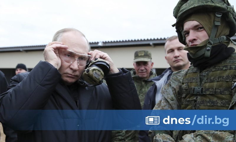 Руският президент Владимир Путин провери процеса на подготовка на мобилизираните