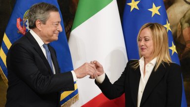 Новият министър председател на Италия Джорджия Мелони днес пое официално задълженията