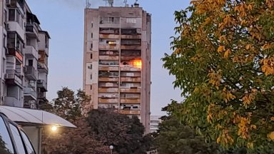 Неизправна газова бутилка предизвика пожар в апартамент в пловдивския кв