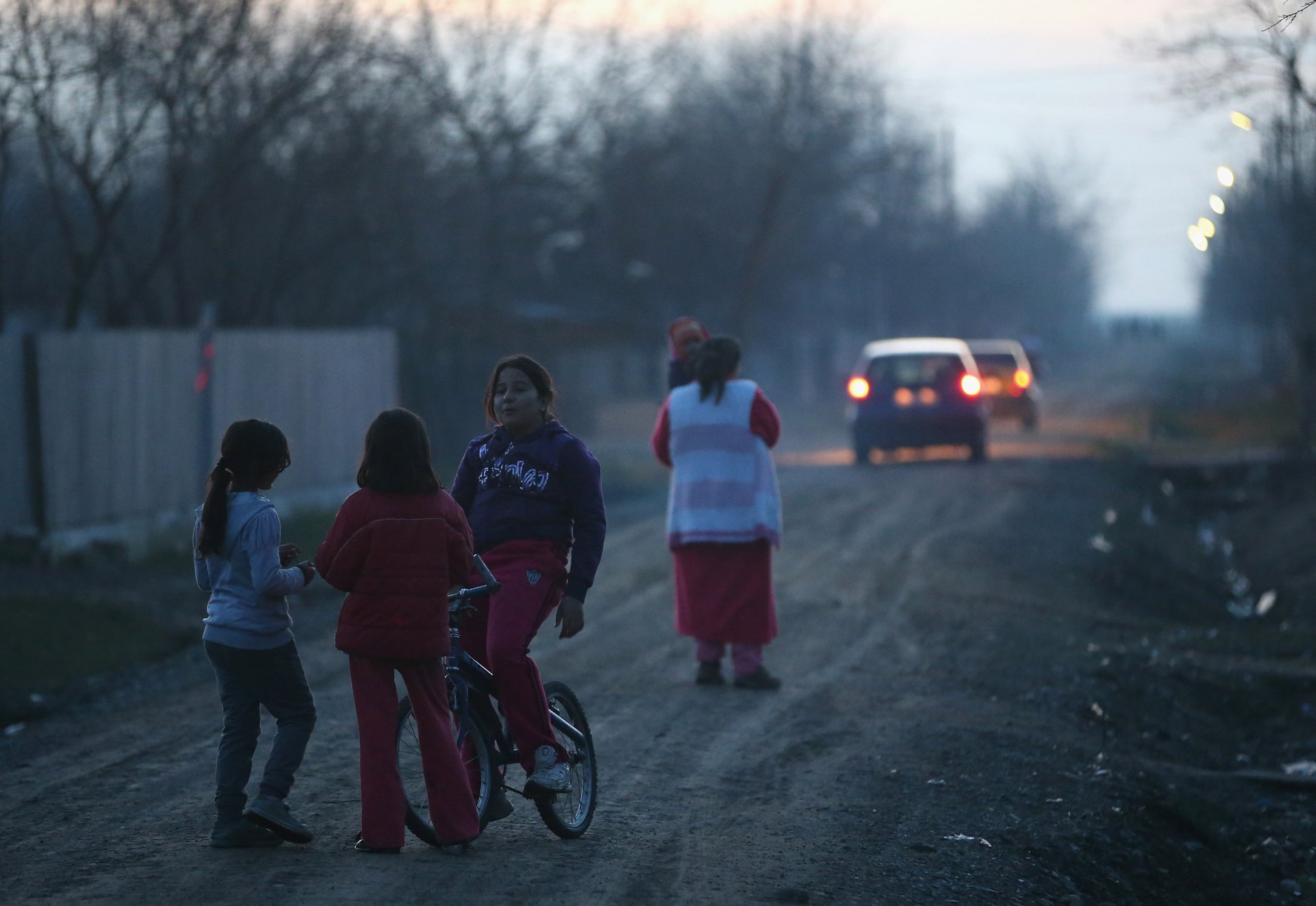 Роми на улицата (Снимка: Getty Images)
