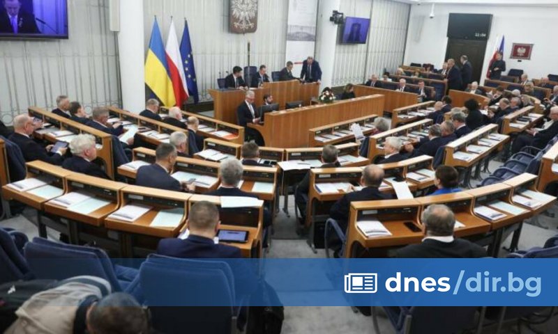 Сенатът на Полша прие резолюция, в която обяви Руската федерация