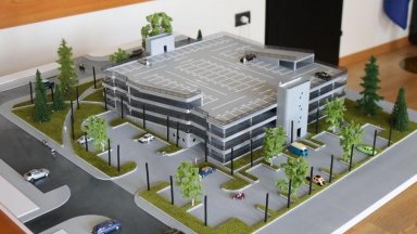 Започна строежа на 4-етажен паркинг в София