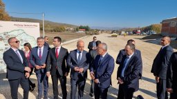 Започва строителството на източната част от международния транспортен Коридор 8 (снимки)