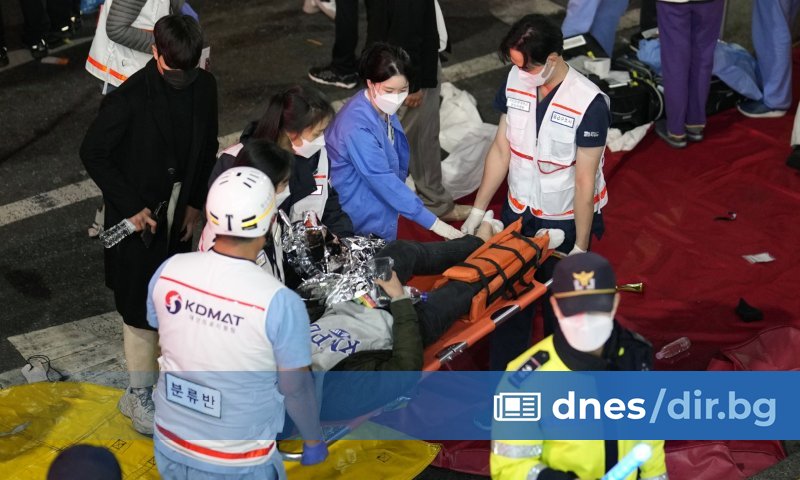 Sør-Korea i sorg: 151 døde og 82 skadde i sentrum av Seoul for Halloween (video)