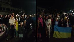 Украинци от хотелите в Слънчев бряг на протест, не искат да ги водят в държавните бази (видео)