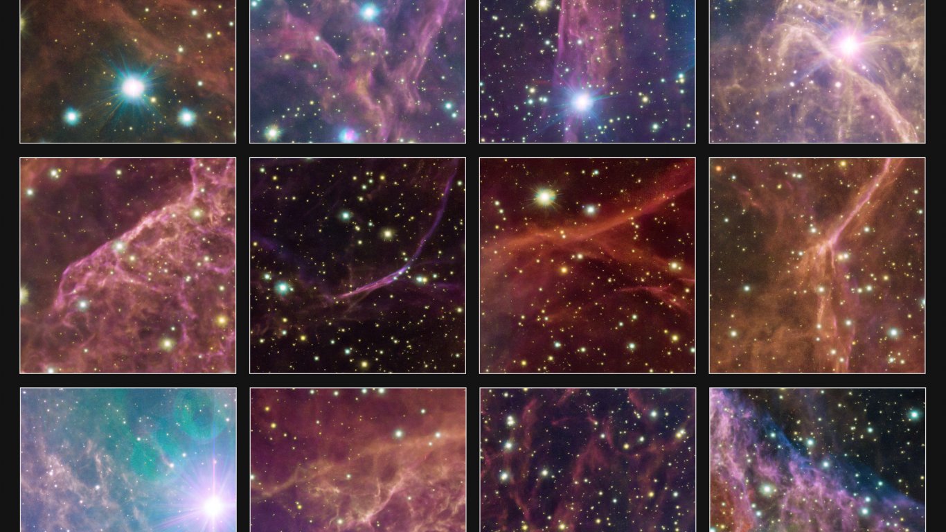 "Призрачна" снимка показва зрелищните последствия от гибелта на голяма звезда