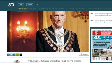 Интервю на Симеон Сакскобургготски за португалското издание Sol беше преведено