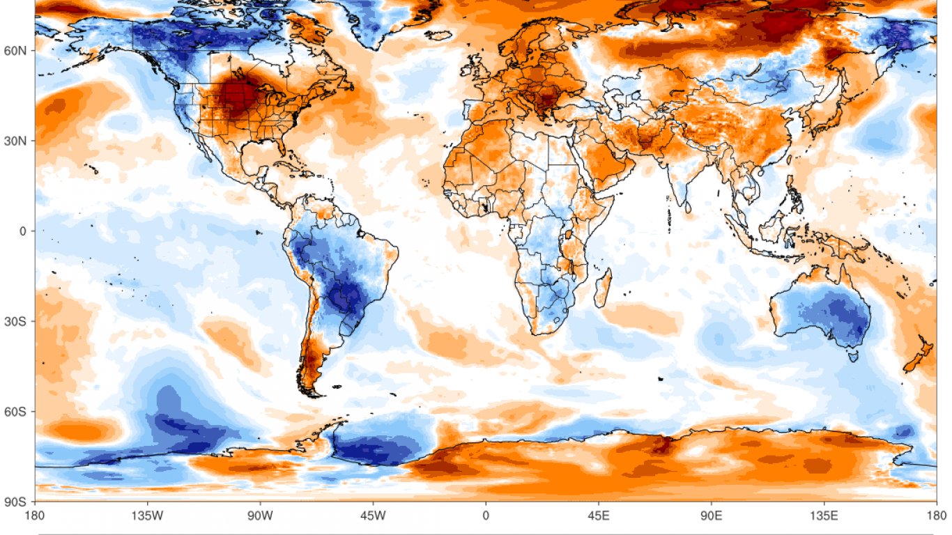 Climate Reanalyzer (https://ClimateReanalyzer.org), Climate Change Institute, University of Maine, USA