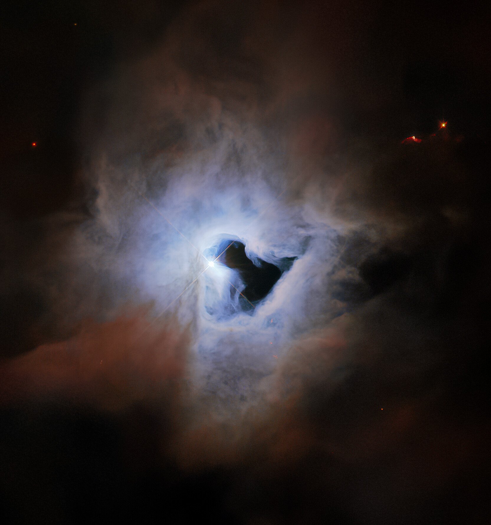 Да надникнеш през космическата ключалка или мъглявината NGC 1999