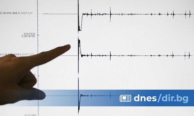 Земетресение с магнитуд 5,1 бе регистрирано в Югоизточна Турция, предаде