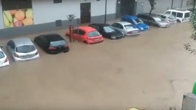 Летището в испанския град Валенсия спря работа днес заради силна