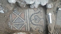 Късноримска сграда с мозаечен под бе открита при разкопки в Атина