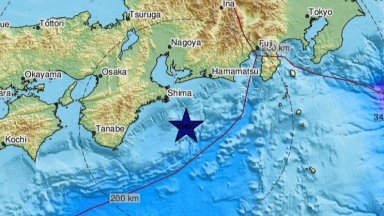 Земетресение с магнитуд 6 1 бе регистрирано край Япония днес Няма