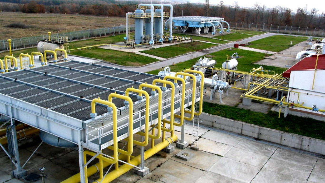 Газовото хранилище в Чирен е основният буфер за сигурност на газовите доставки през зимата