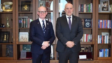 Главният прокурор Иван Гешев проведе работна среща с Макс Хил