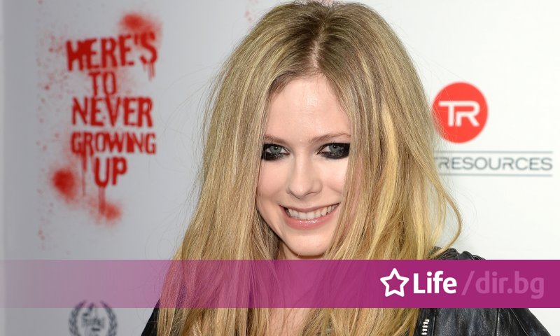 Avril Lavigne can’t get out of the skater style