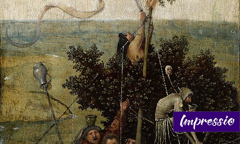 „Корабът на глупците“. 1495 – 1500. Лувър. Париж / худ. Йероним Бош ...