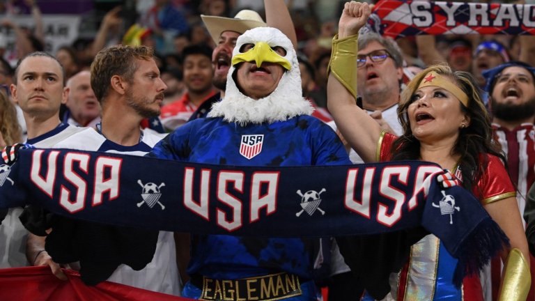 Историческо: САЩ излезе на терена без нито един играч от местното първенство