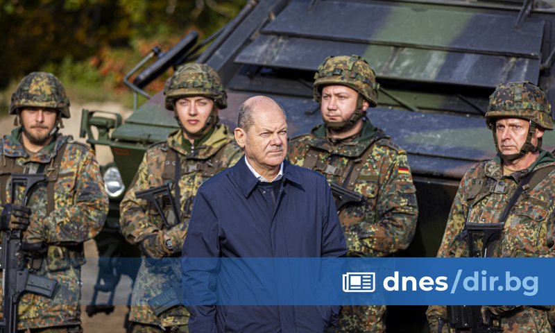 Германският канцлер Олаф Шолц днес заяви, че Германия трябва да