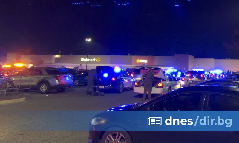 Въоръжен с огнестрелно оръжие мъж откри огън в супермаркет от