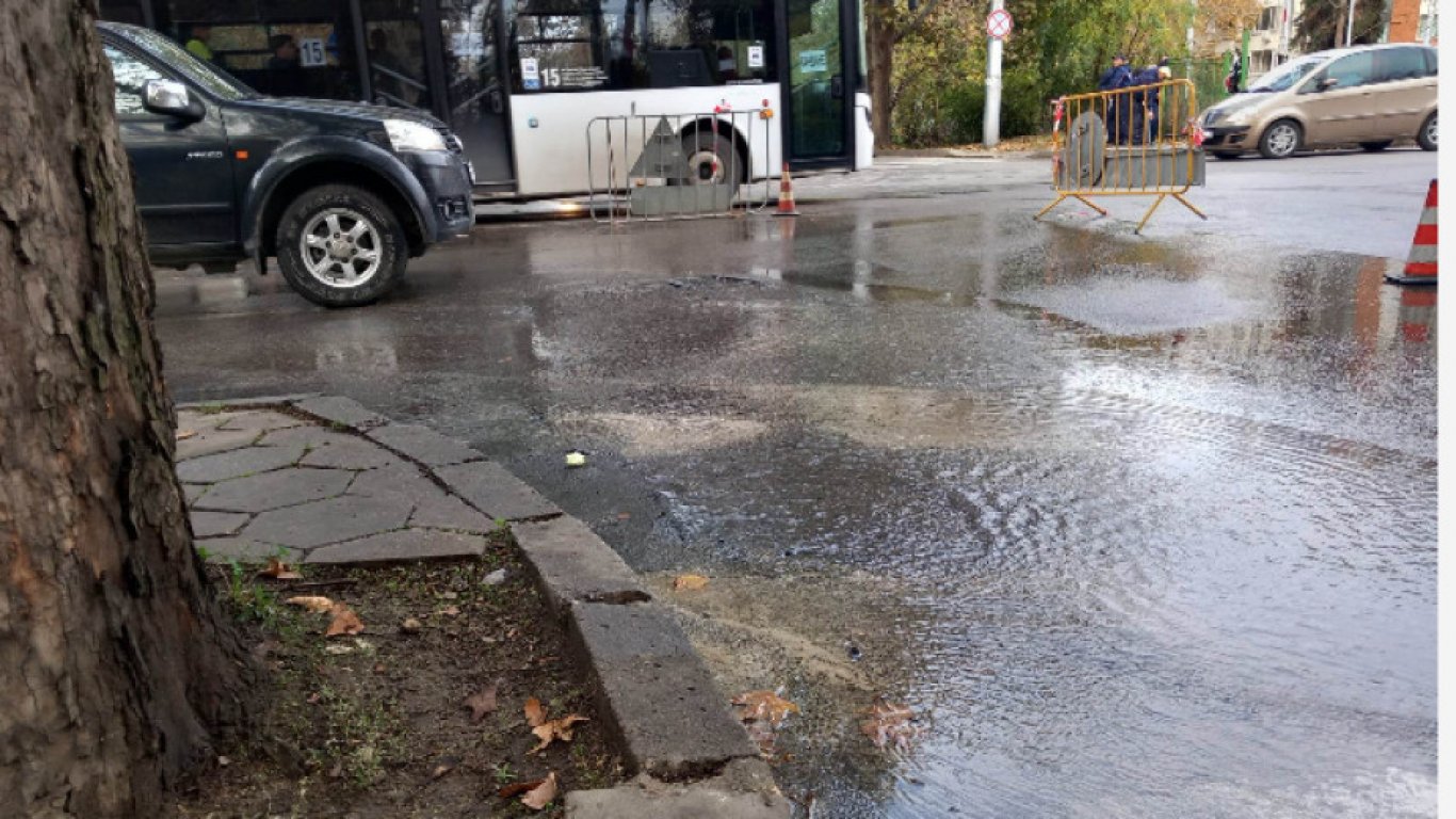 5 места в Пловдив остават без вода заради ВиК аварии