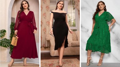 10 стилни рокли за дами plus size