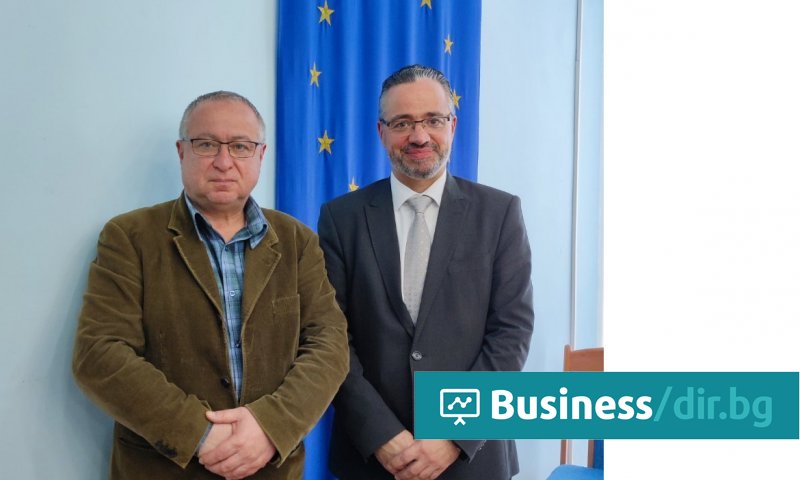 Инж. Валери Димитров, областен управител на Монтана, и Карел Крал ...