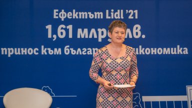 1,61 млрд. лв. е приносът на Lidl  към българската икономика за 2021 г. 