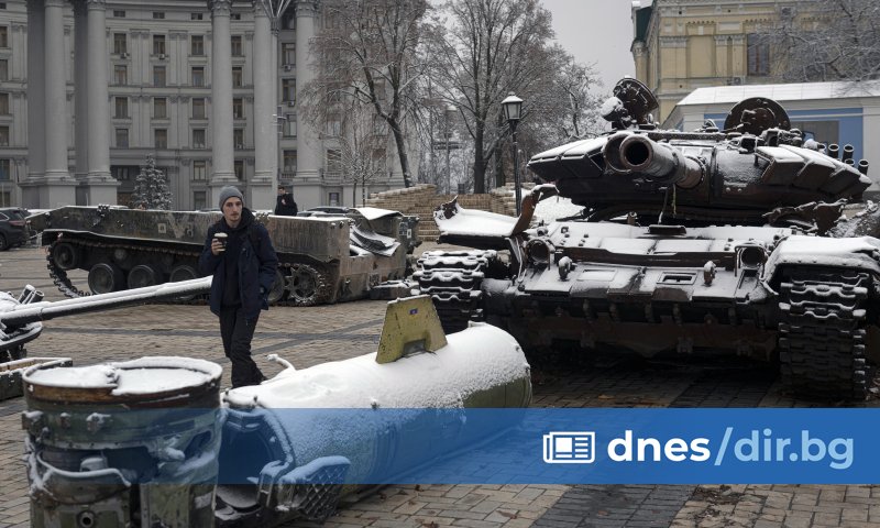Обилни снеговалежи се очакват от днес в Киев, като денем
