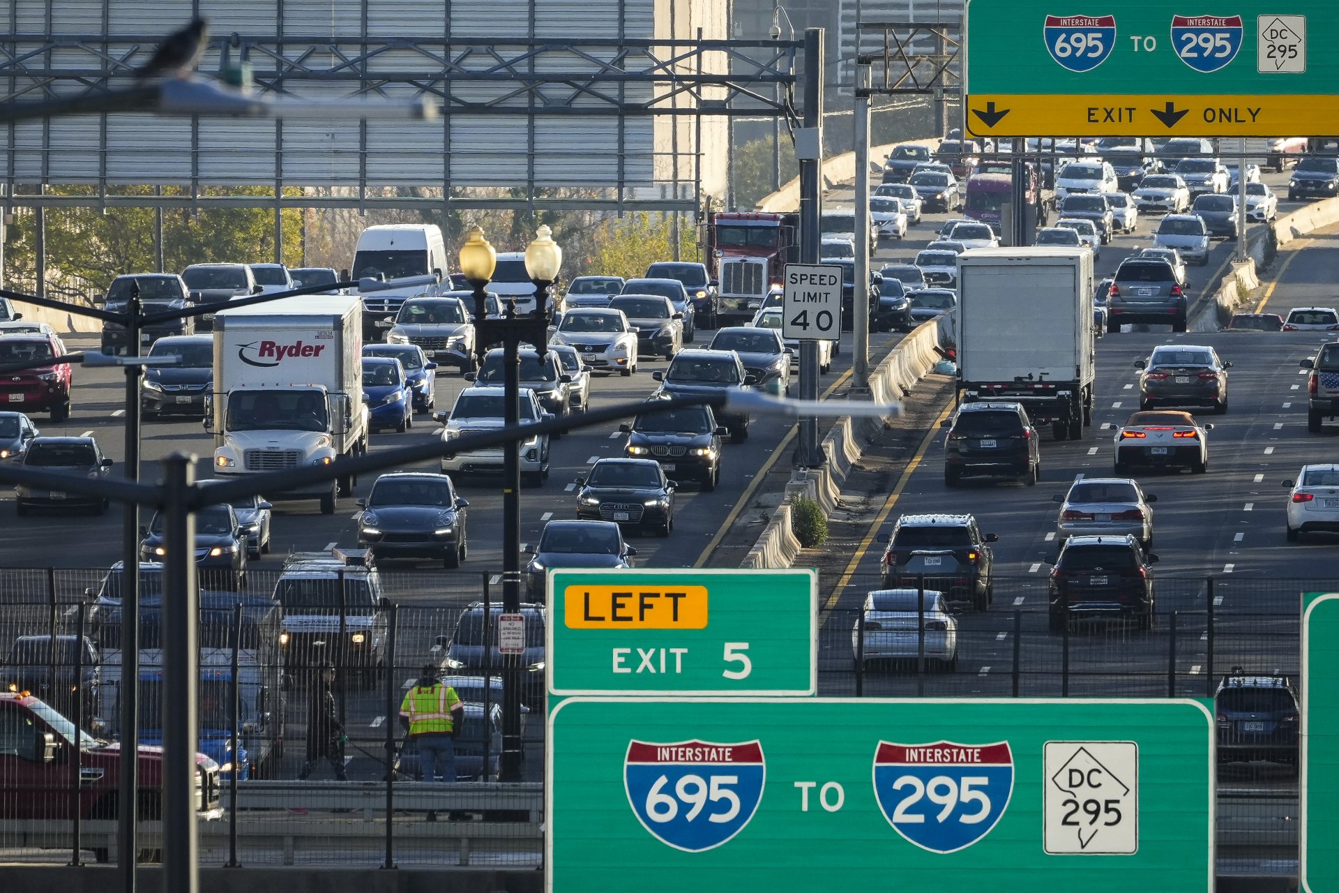 Трафик във Вашингтон като отпреди панедмията 