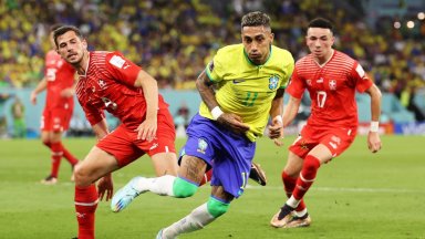 Мондиал 2022 на живо: Бразилия - Швейцария 0:0, предпазлив футбол от двата отбора