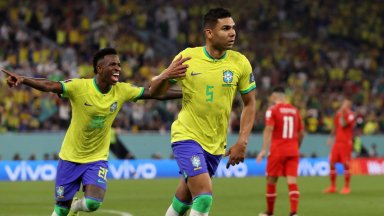 Мондиал 2022 на живо: Бразилия - Швейцария 1:0, супер гол на Каземиро