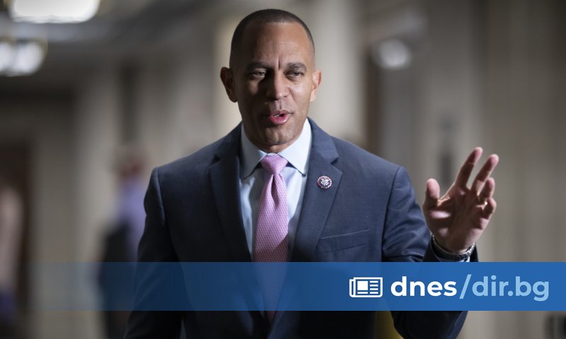 Хаким Джефрис беше избран днес за лидер на демократите в