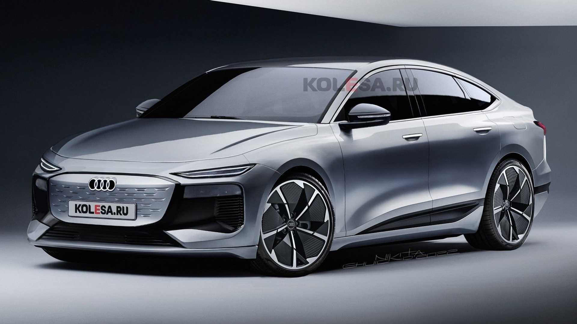 Ето как ще изглежда Audi A6 E-Tron