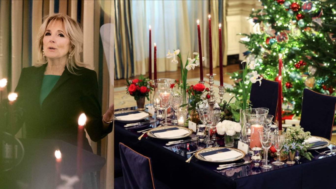 Джил Байдън показа как ще изглежда тържествената вечеря в чест на Макрон