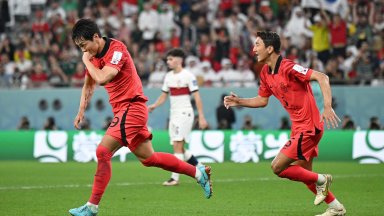 Мондиал 2022 на живо: Южна Корея - Португалия 1:1, азиатците отговарят подобаващо